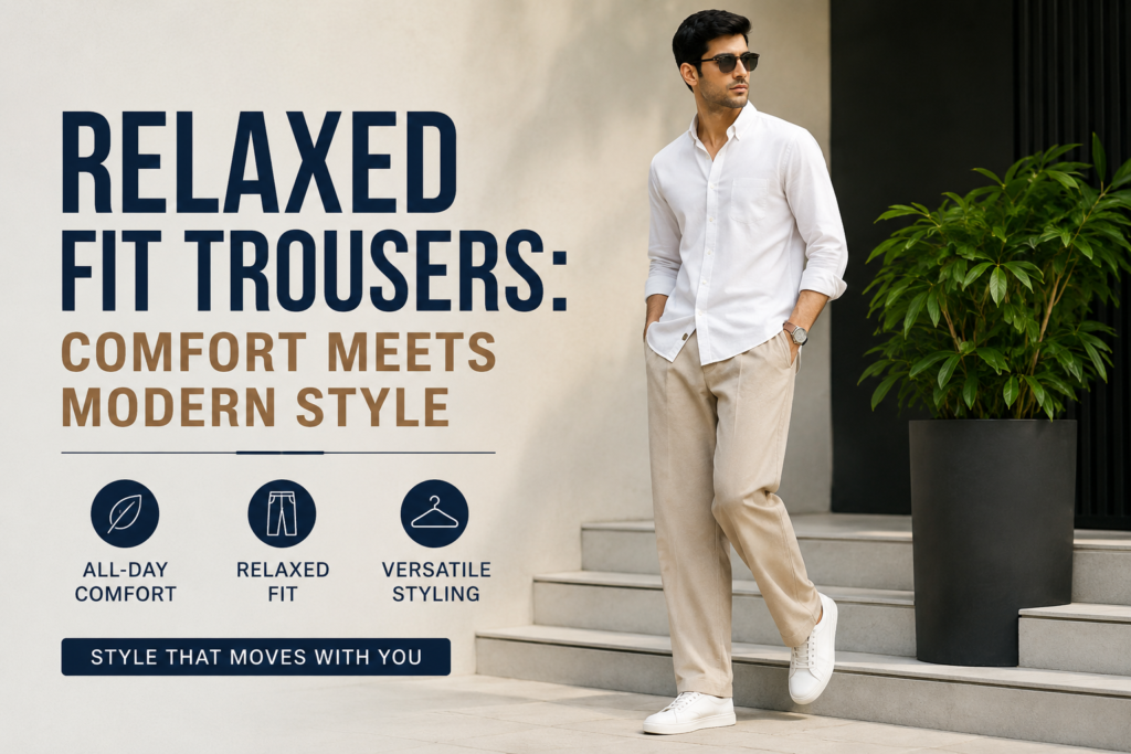 Relaxed trousers